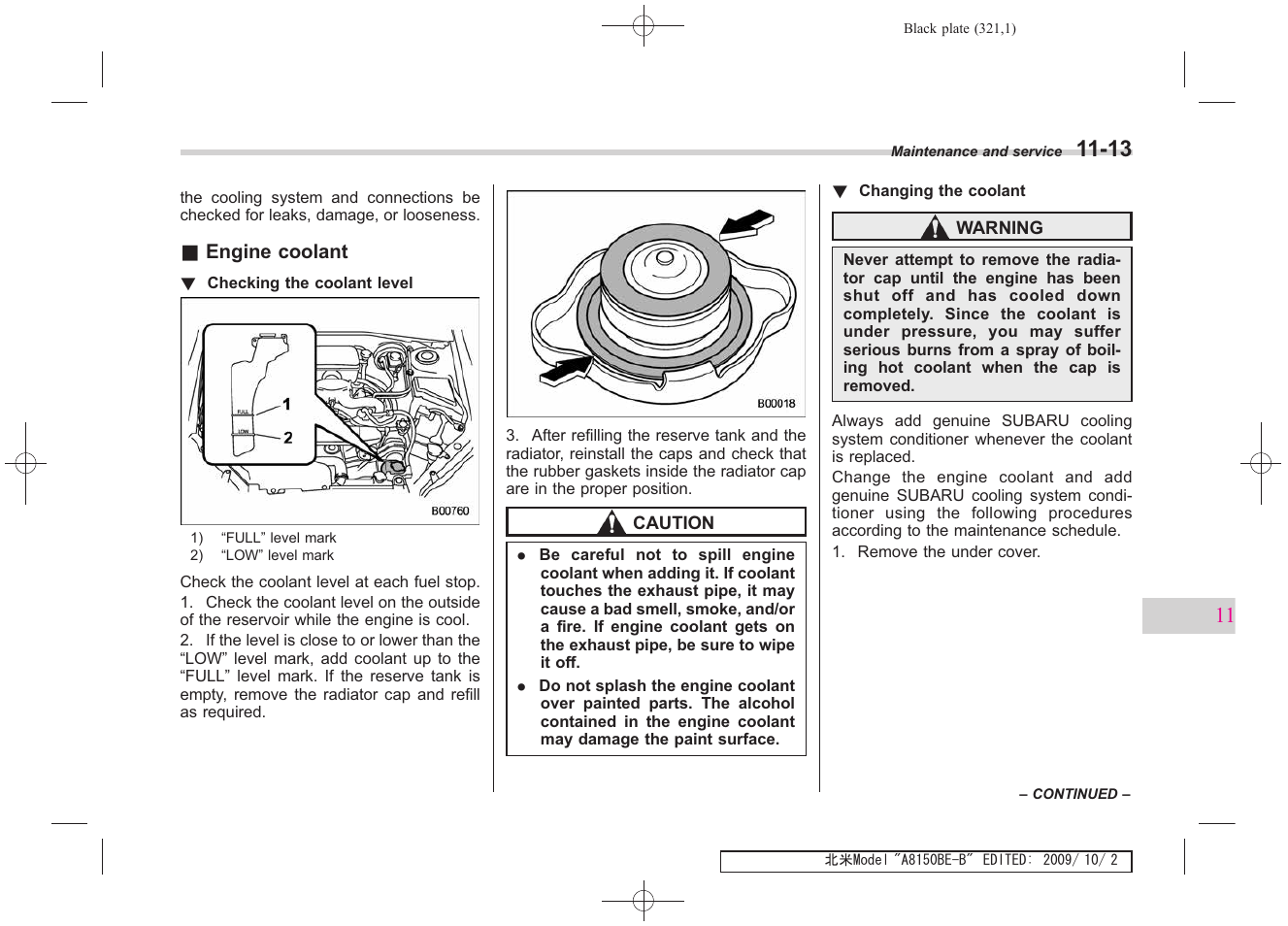 Subaru 2010 Forester User Manual | Page 330 / 414