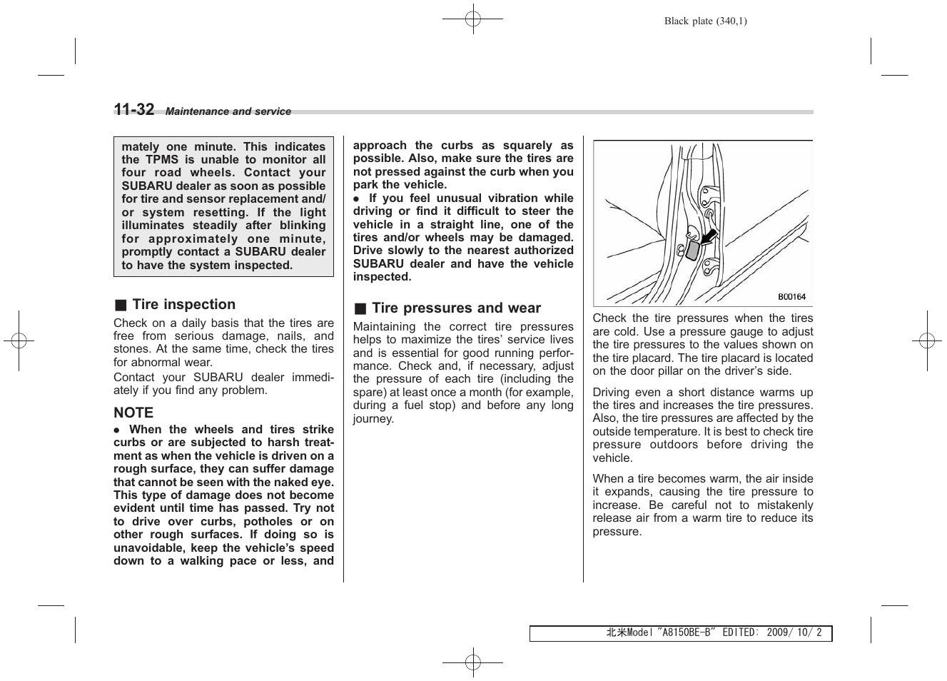 Subaru 2010 Forester User Manual | Page 349 / 414