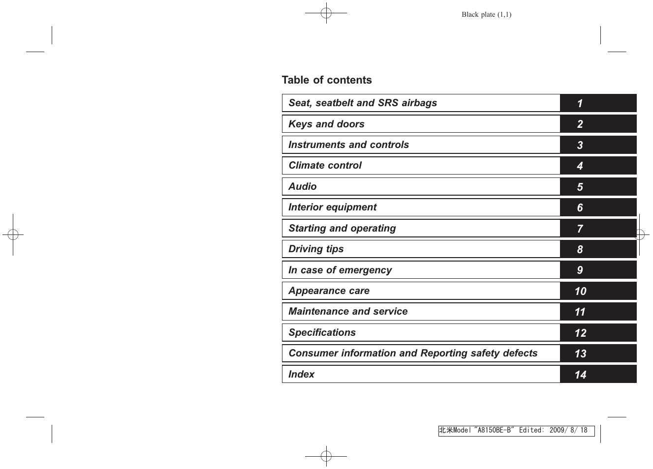 Subaru 2010 Forester User Manual | Page 35 / 414