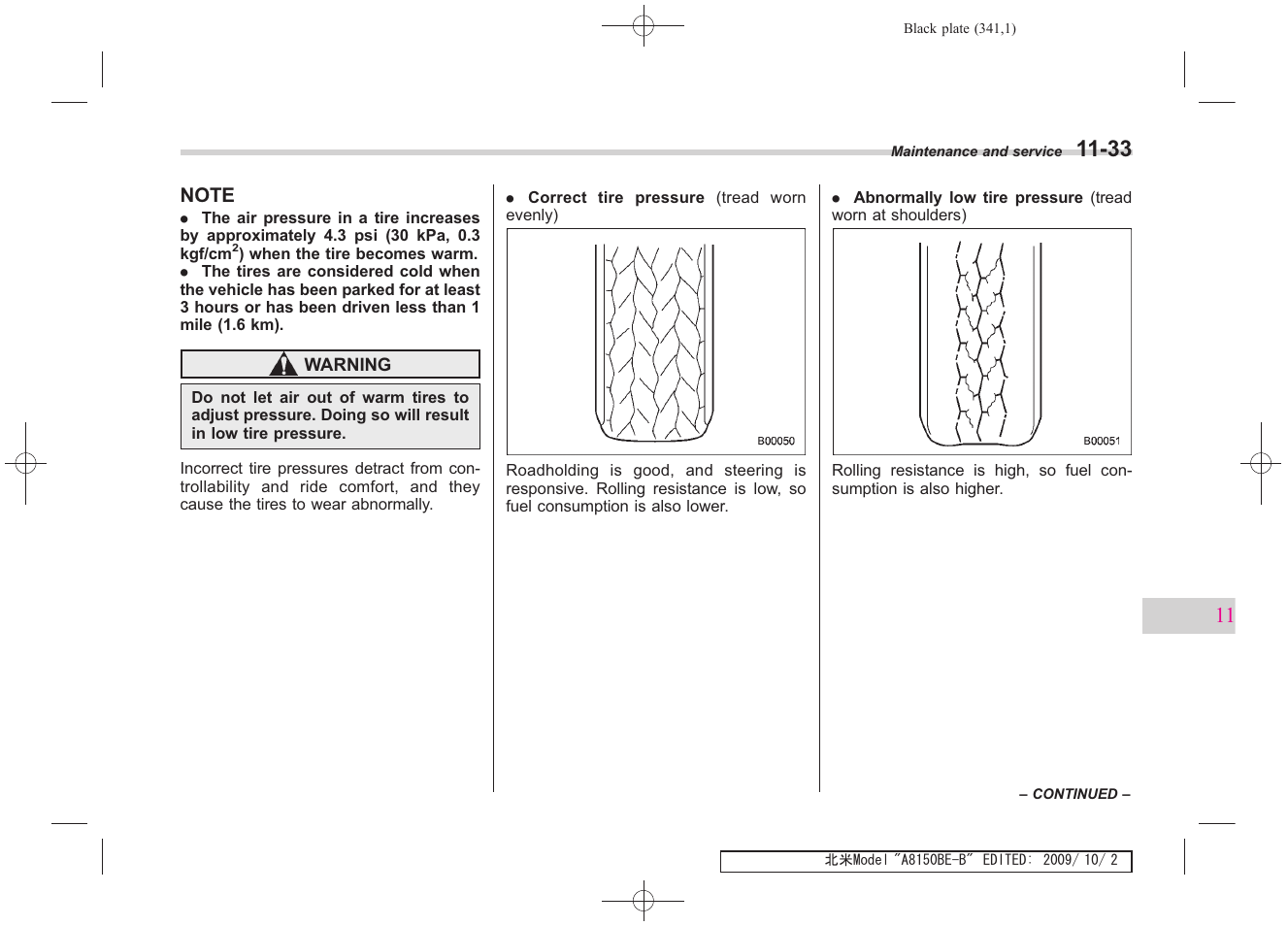 Subaru 2010 Forester User Manual | Page 350 / 414