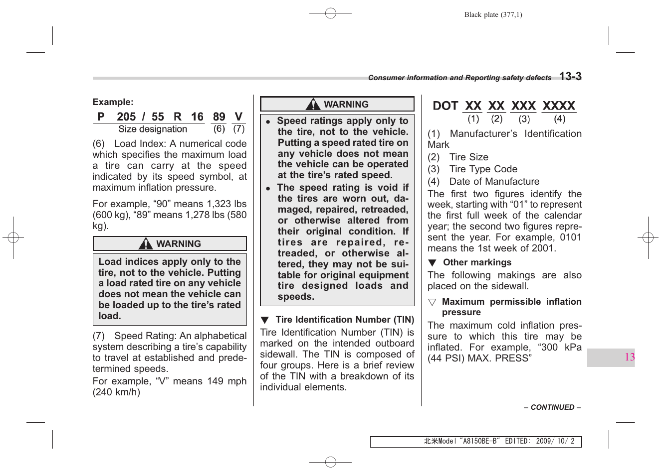 Subaru 2010 Forester User Manual | Page 386 / 414