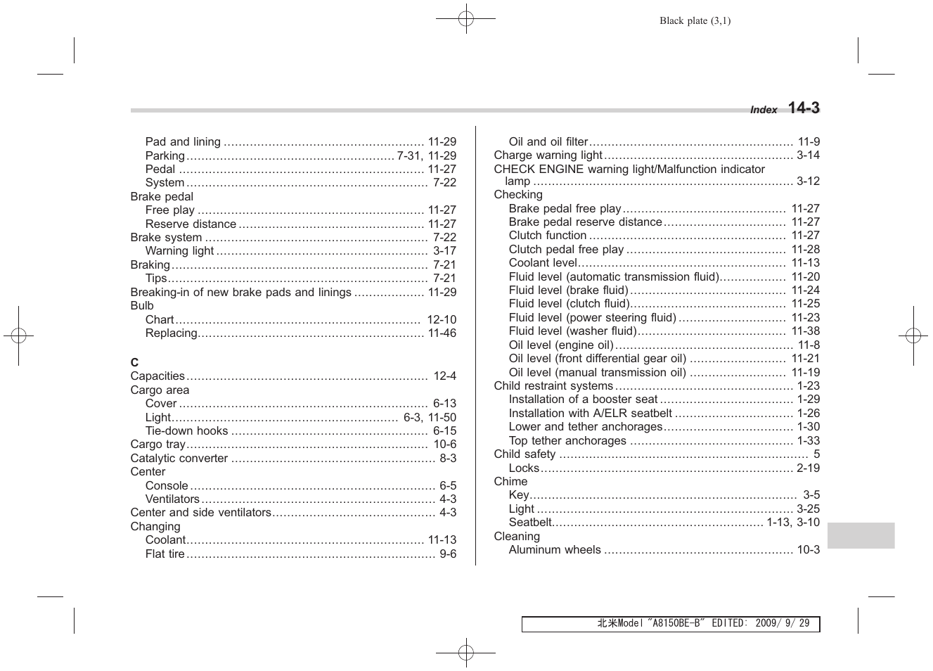 Subaru 2010 Forester User Manual | Page 404 / 414