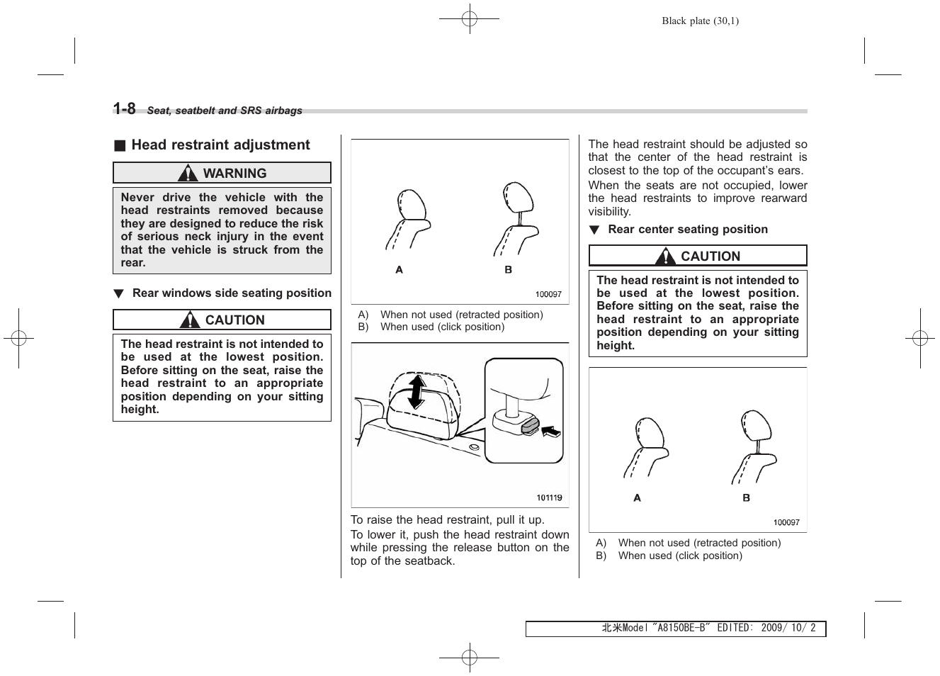 Subaru 2010 Forester User Manual | Page 43 / 414