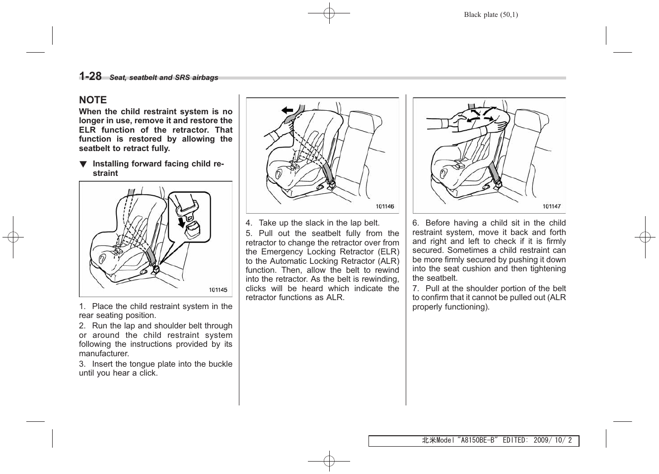 Subaru 2010 Forester User Manual | Page 63 / 414