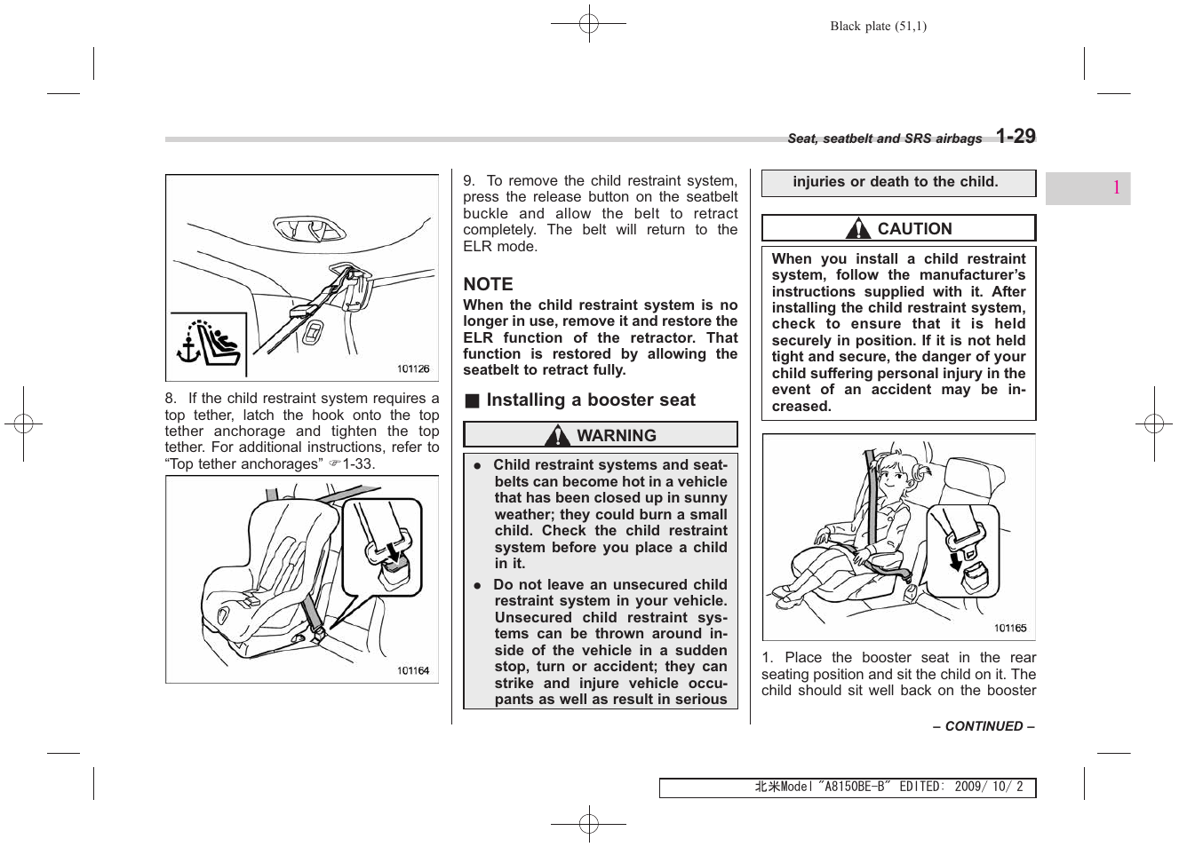 Subaru 2010 Forester User Manual | Page 64 / 414