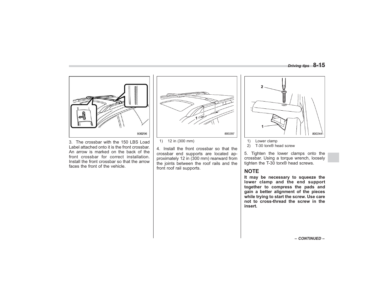 Subaru 2009 Tribeca User Manual | Page 285 / 411