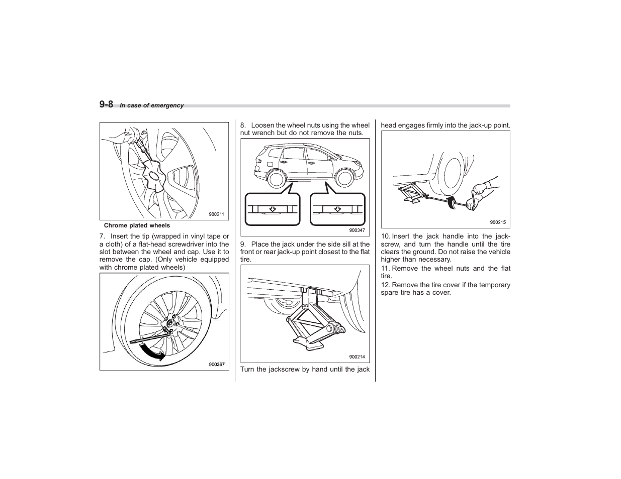 Subaru 2009 Tribeca User Manual | Page 306 / 411