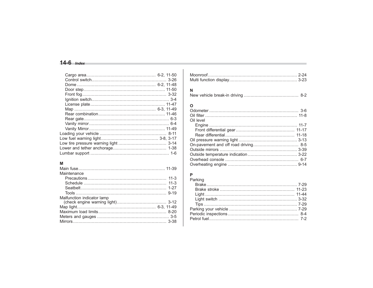 Subaru 2009 Tribeca User Manual | Page 404 / 411