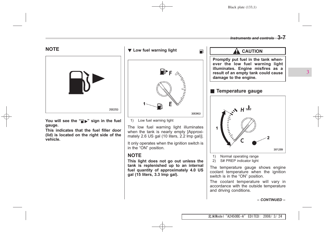 Subaru 2009 Legacy User Manual | Page 130 / 447