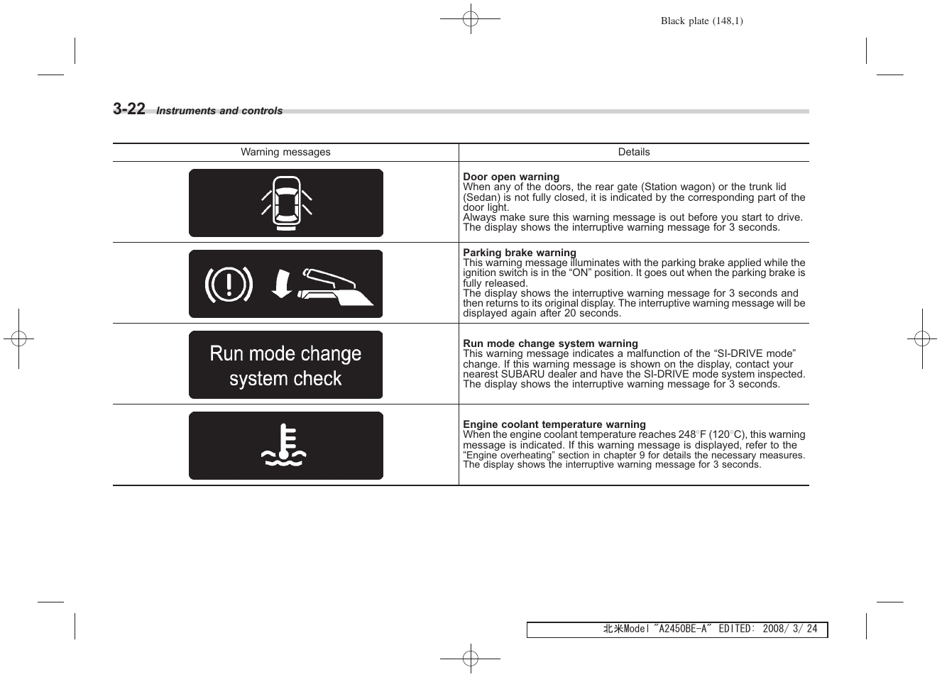 Subaru 2009 Legacy User Manual | Page 145 / 447