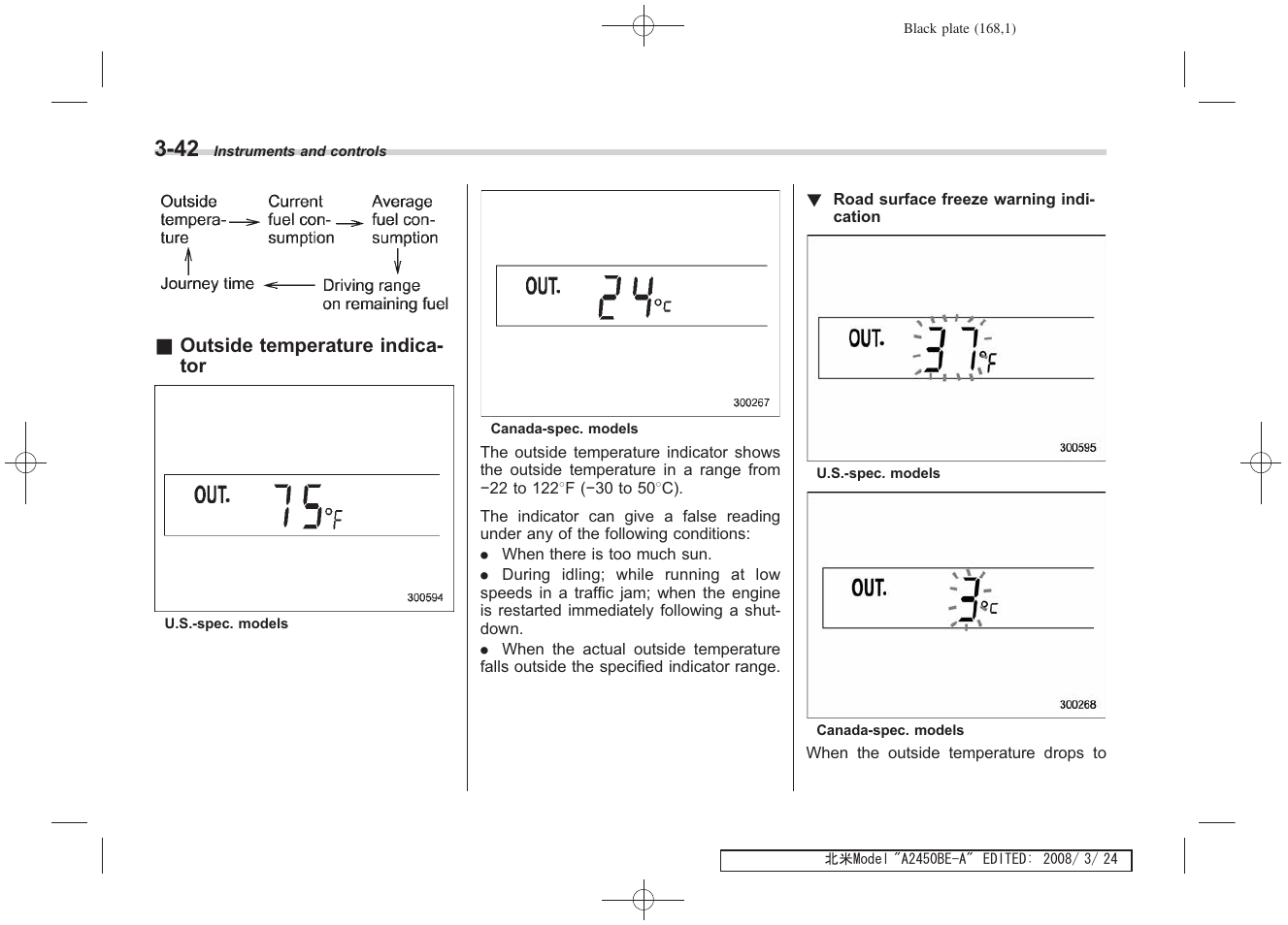 Subaru 2009 Legacy User Manual | Page 165 / 447