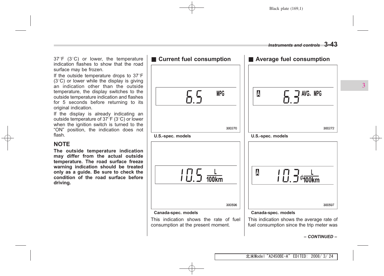 Subaru 2009 Legacy User Manual | Page 166 / 447