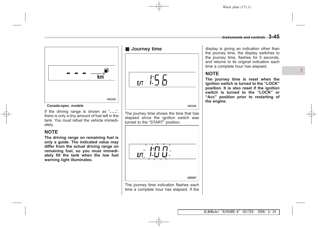 Subaru 2009 Legacy User Manual | Page 168 / 447