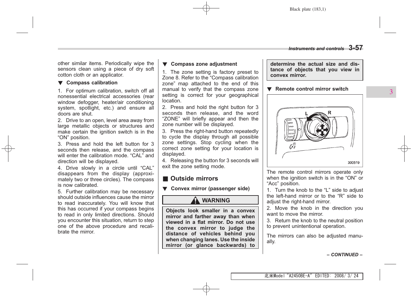 Subaru 2009 Legacy User Manual | Page 180 / 447