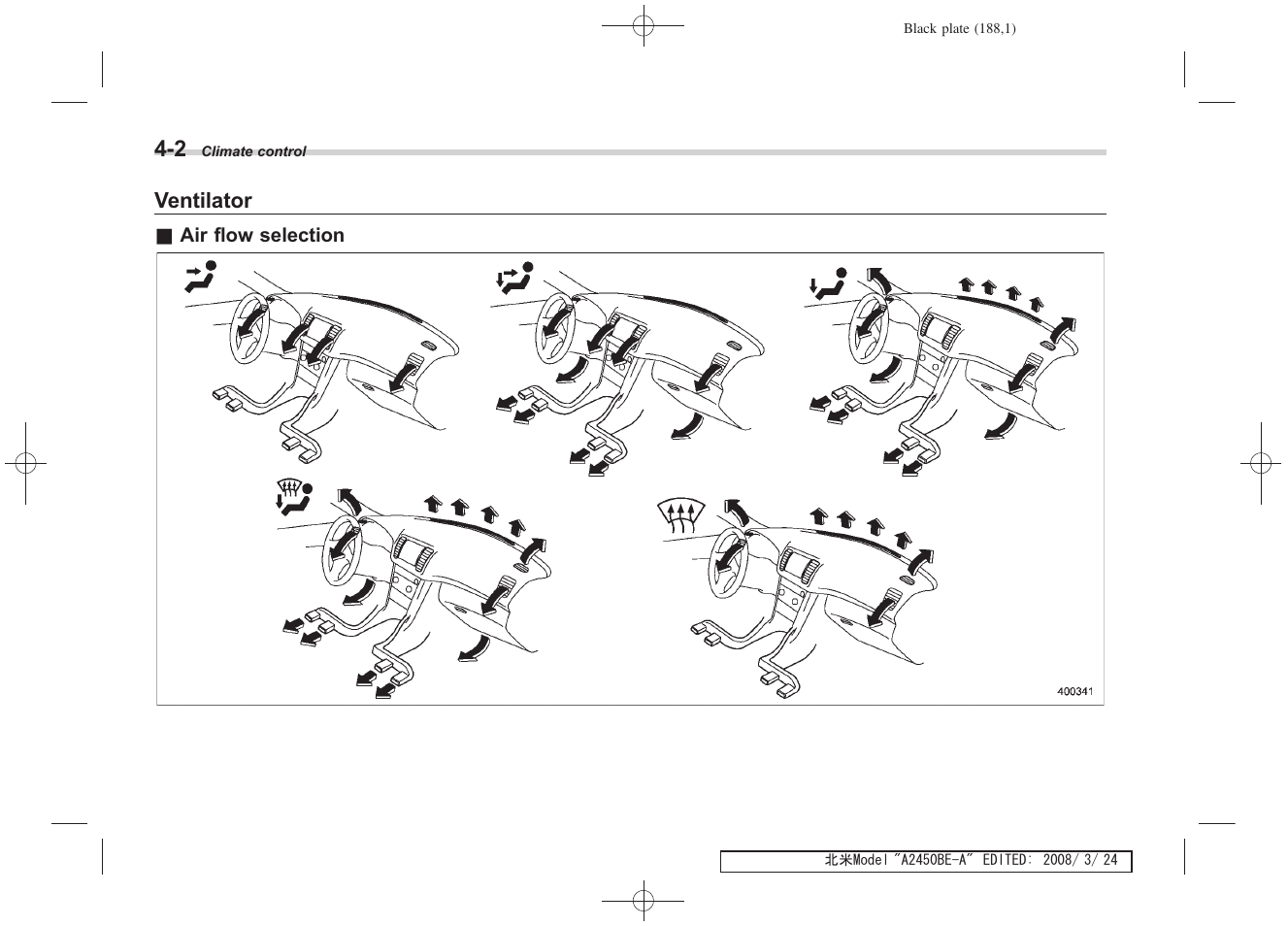 Subaru 2009 Legacy User Manual | Page 184 / 447