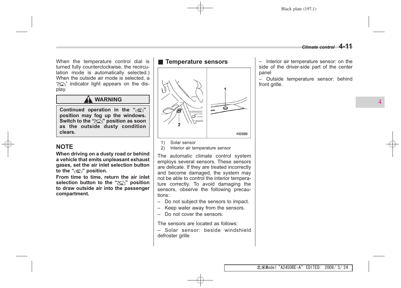 Subaru 2009 Legacy User Manual | Page 193 / 447