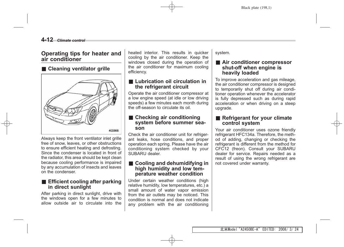 Subaru 2009 Legacy User Manual | Page 194 / 447