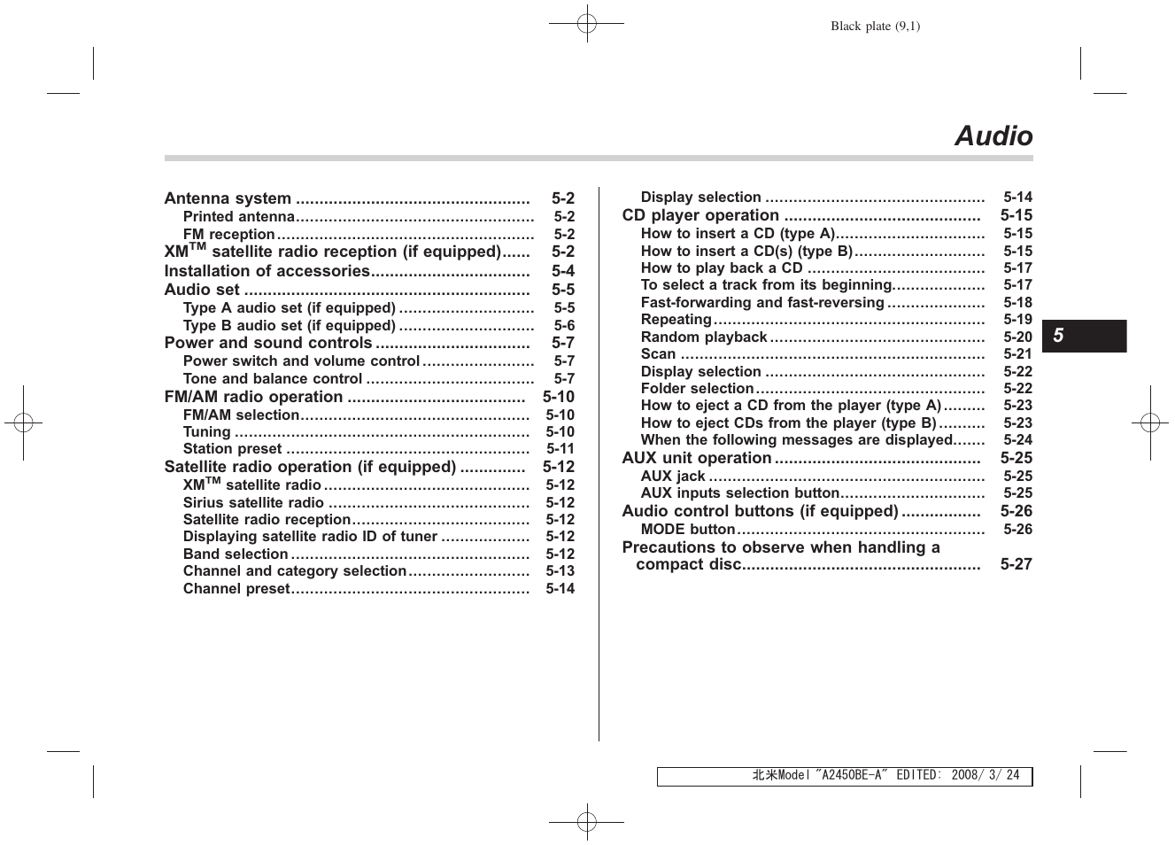 Msa5m0904a_13, Audio | Subaru 2009 Legacy User Manual | Page 196 / 447