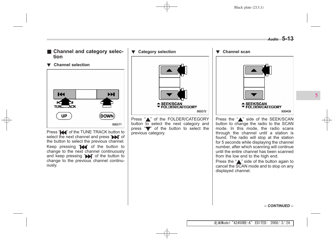 Subaru 2009 Legacy User Manual | Page 208 / 447