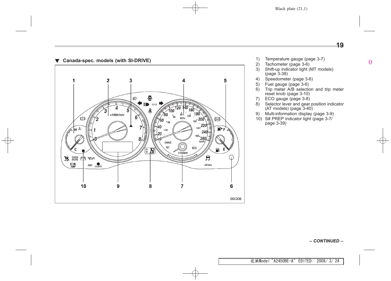 Subaru 2009 Legacy User Manual | Page 21 / 447