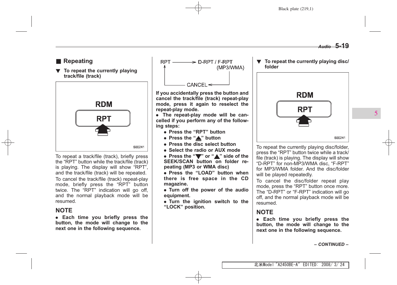 Subaru 2009 Legacy User Manual | Page 214 / 447