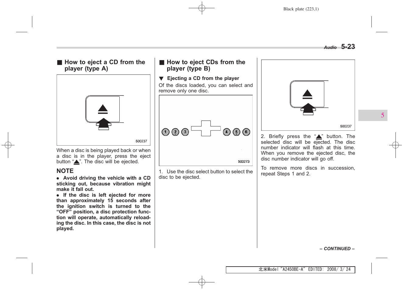 Subaru 2009 Legacy User Manual | Page 218 / 447