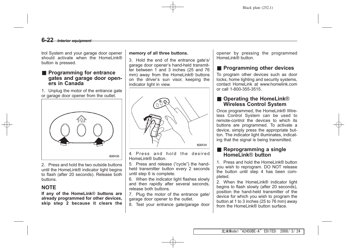 Subaru 2009 Legacy User Manual | Page 245 / 447