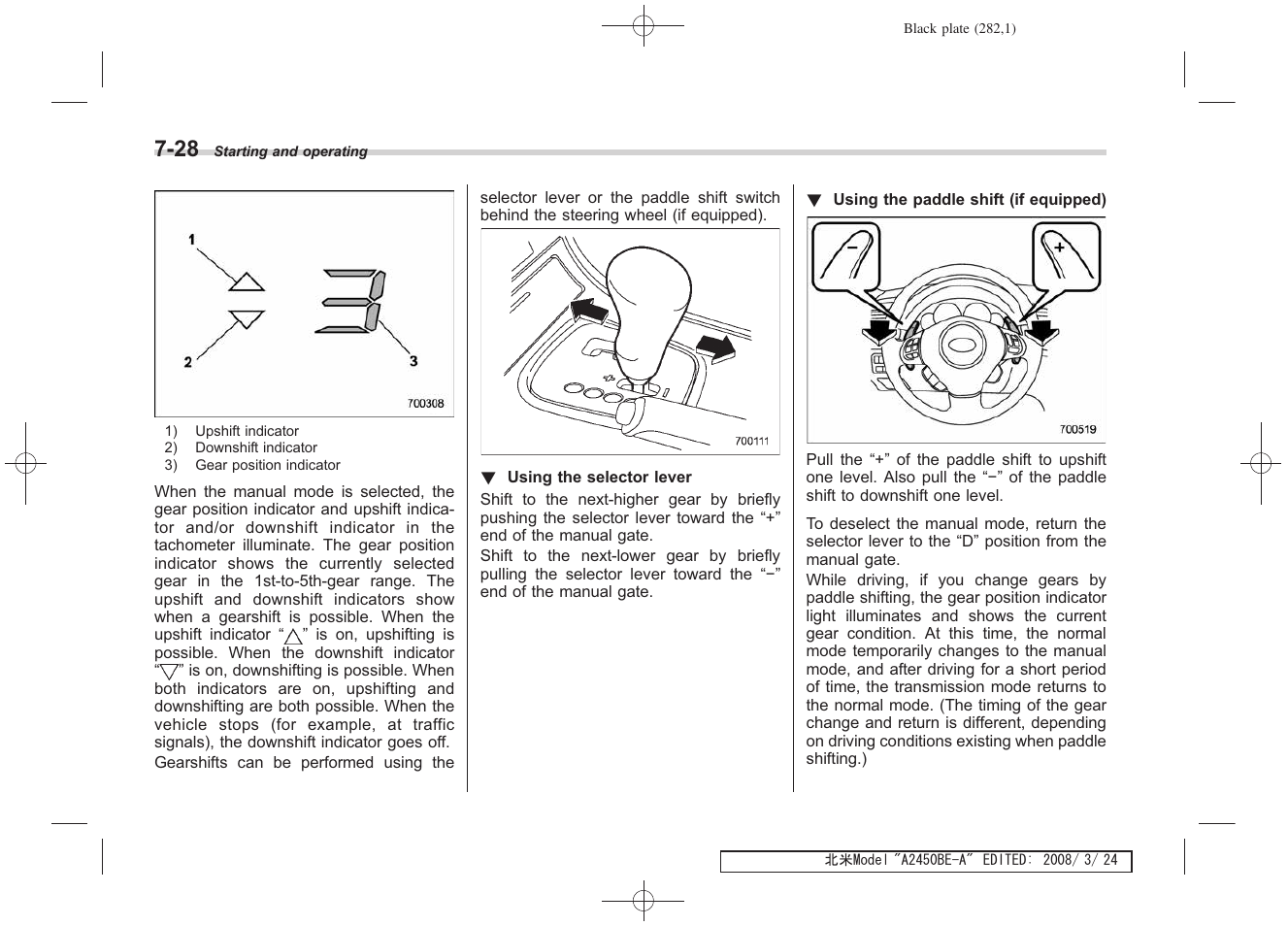 Subaru 2009 Legacy User Manual | Page 274 / 447