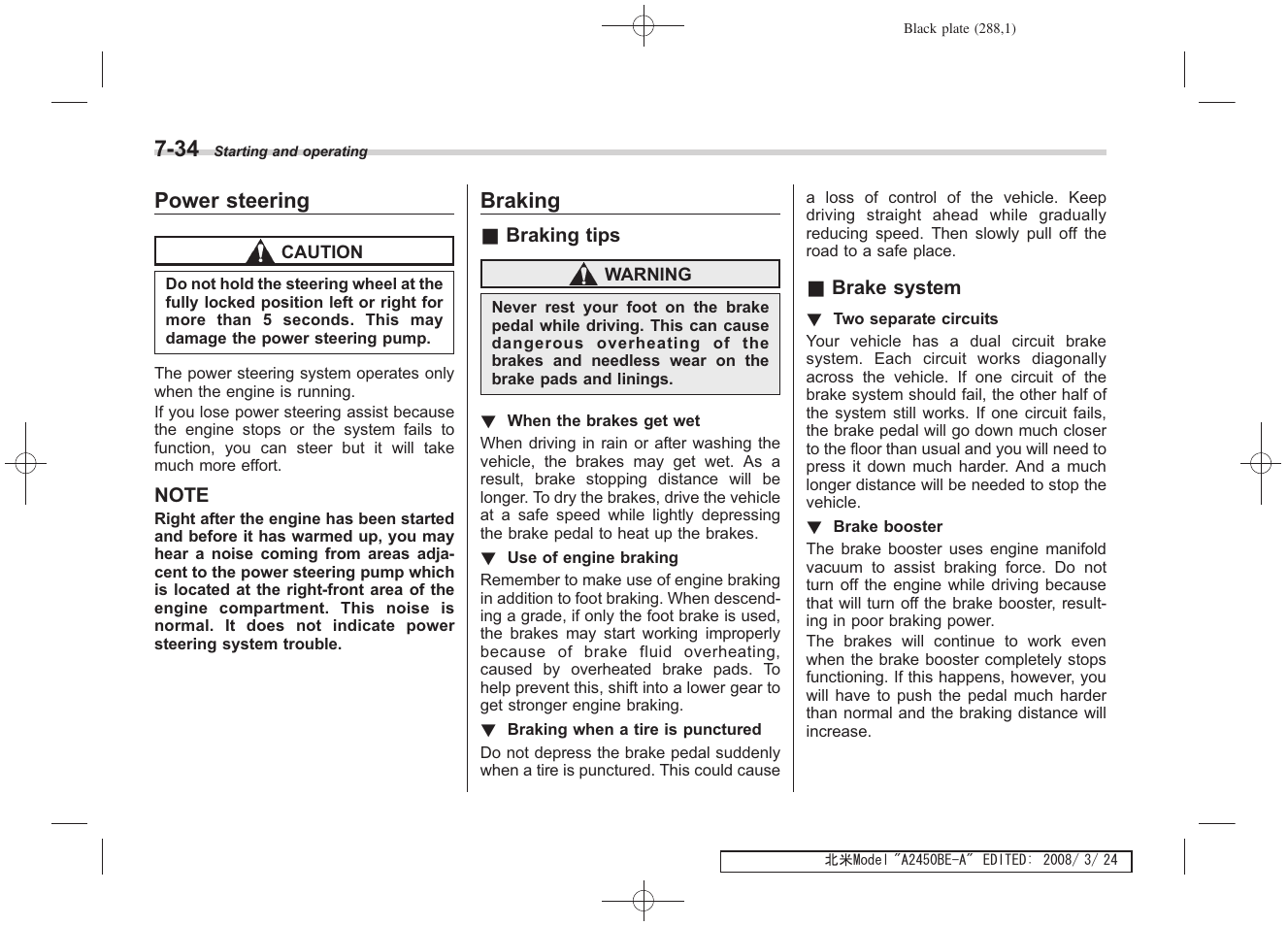 Subaru 2009 Legacy User Manual | Page 280 / 447