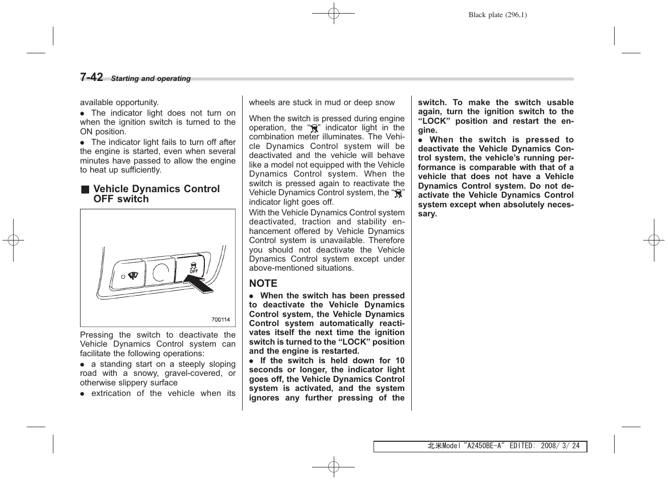 Subaru 2009 Legacy User Manual | Page 288 / 447