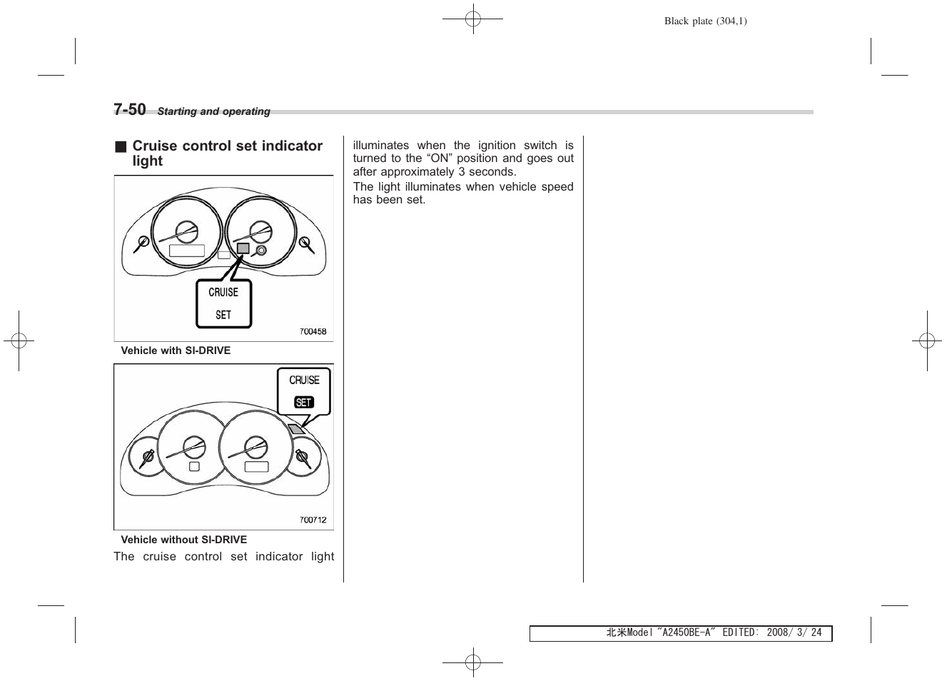 Subaru 2009 Legacy User Manual | Page 296 / 447