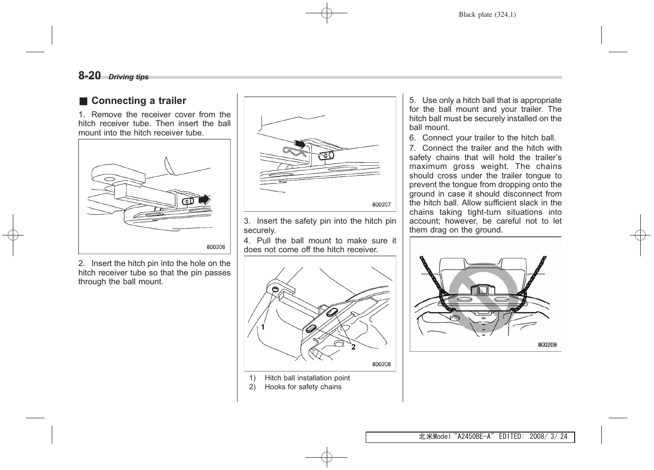 Subaru 2009 Legacy User Manual | Page 316 / 447