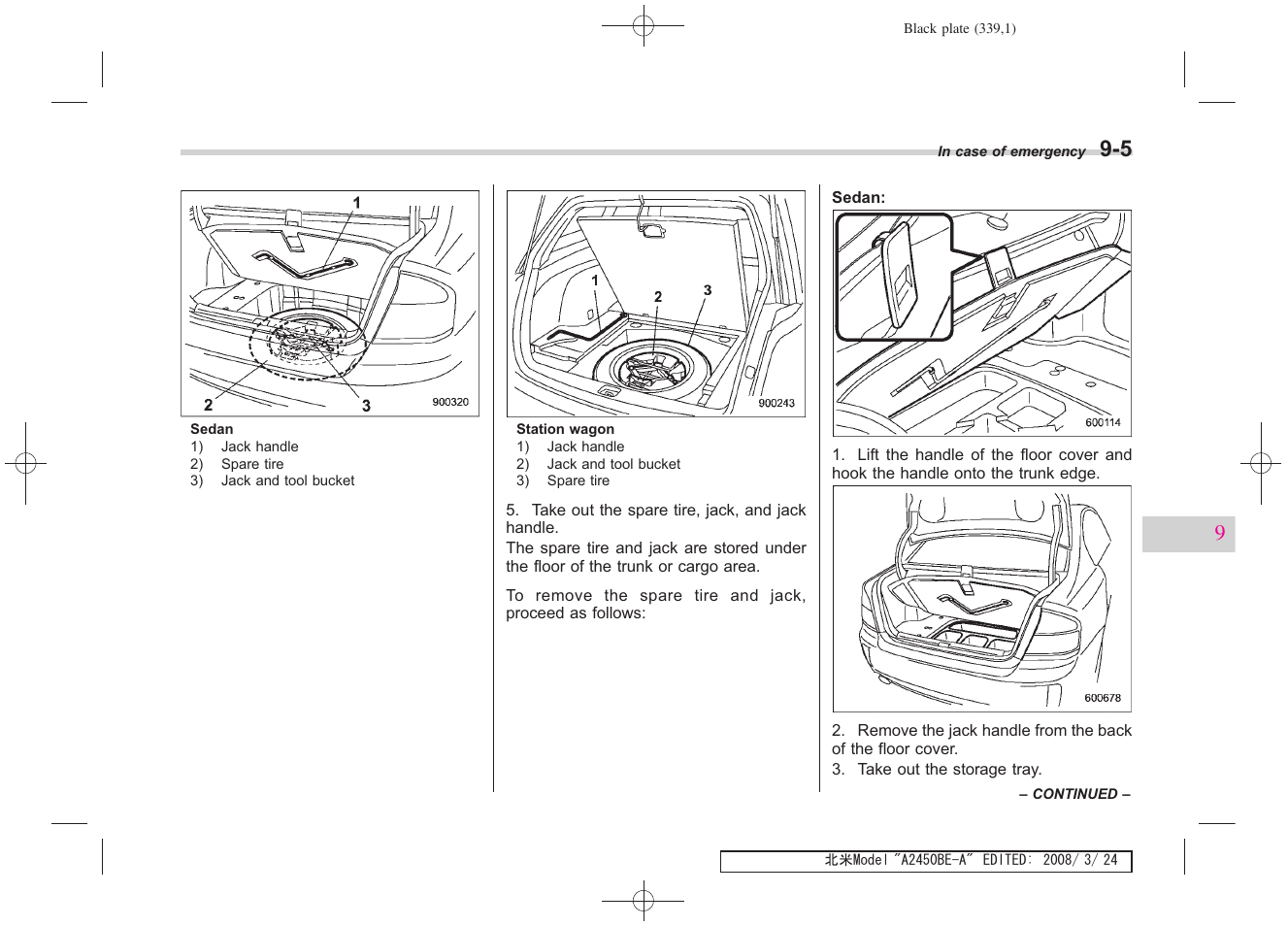 Subaru 2009 Legacy User Manual | Page 330 / 447
