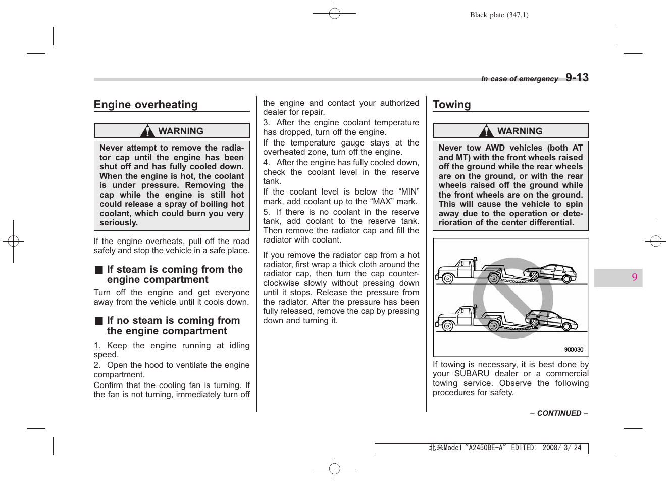 Subaru 2009 Legacy User Manual | Page 338 / 447