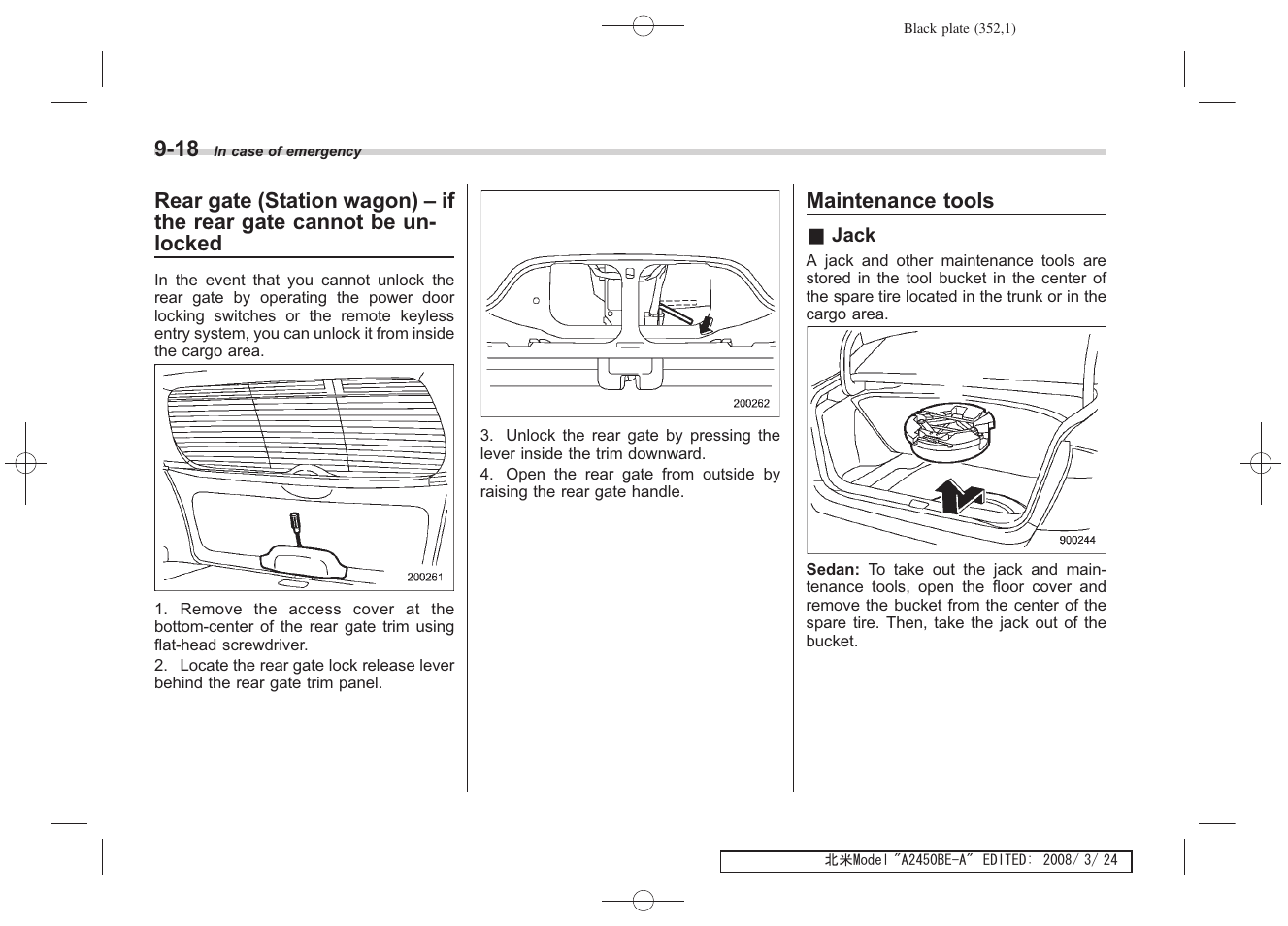 Subaru 2009 Legacy User Manual | Page 343 / 447