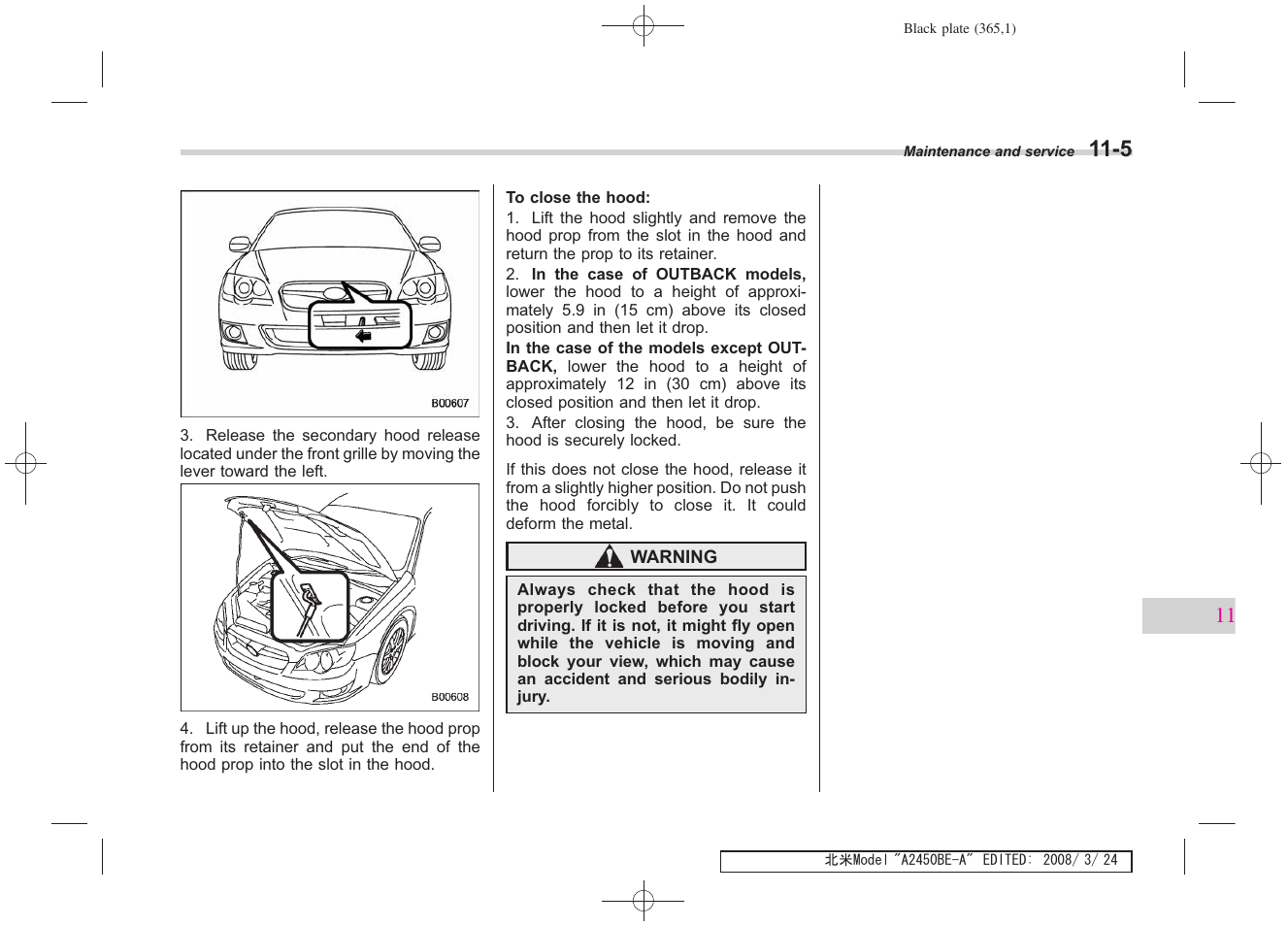 Subaru 2009 Legacy User Manual | Page 355 / 447