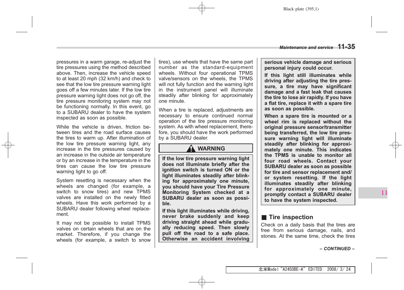 Subaru 2009 Legacy User Manual | Page 385 / 447