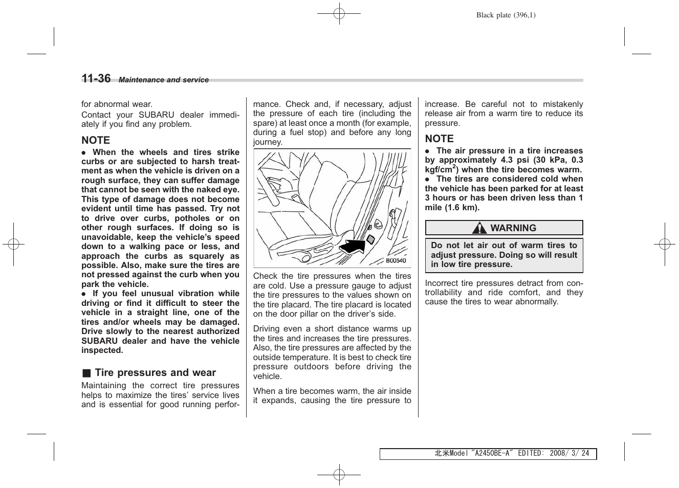 Subaru 2009 Legacy User Manual | Page 386 / 447