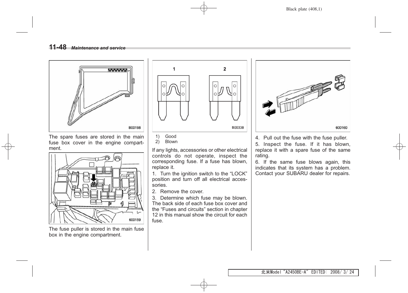 Subaru 2009 Legacy User Manual | Page 398 / 447