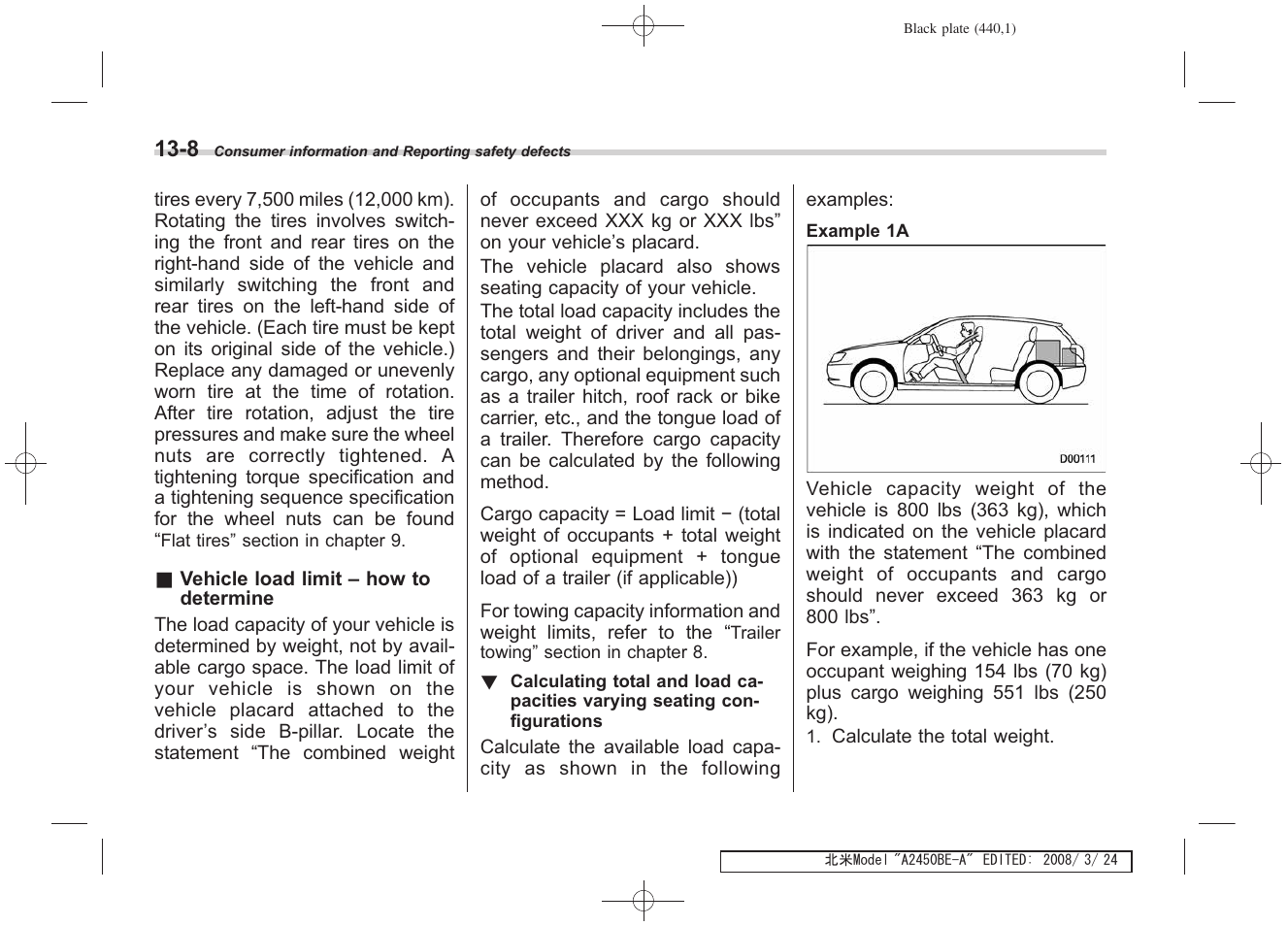 Subaru 2009 Legacy User Manual | Page 428 / 447