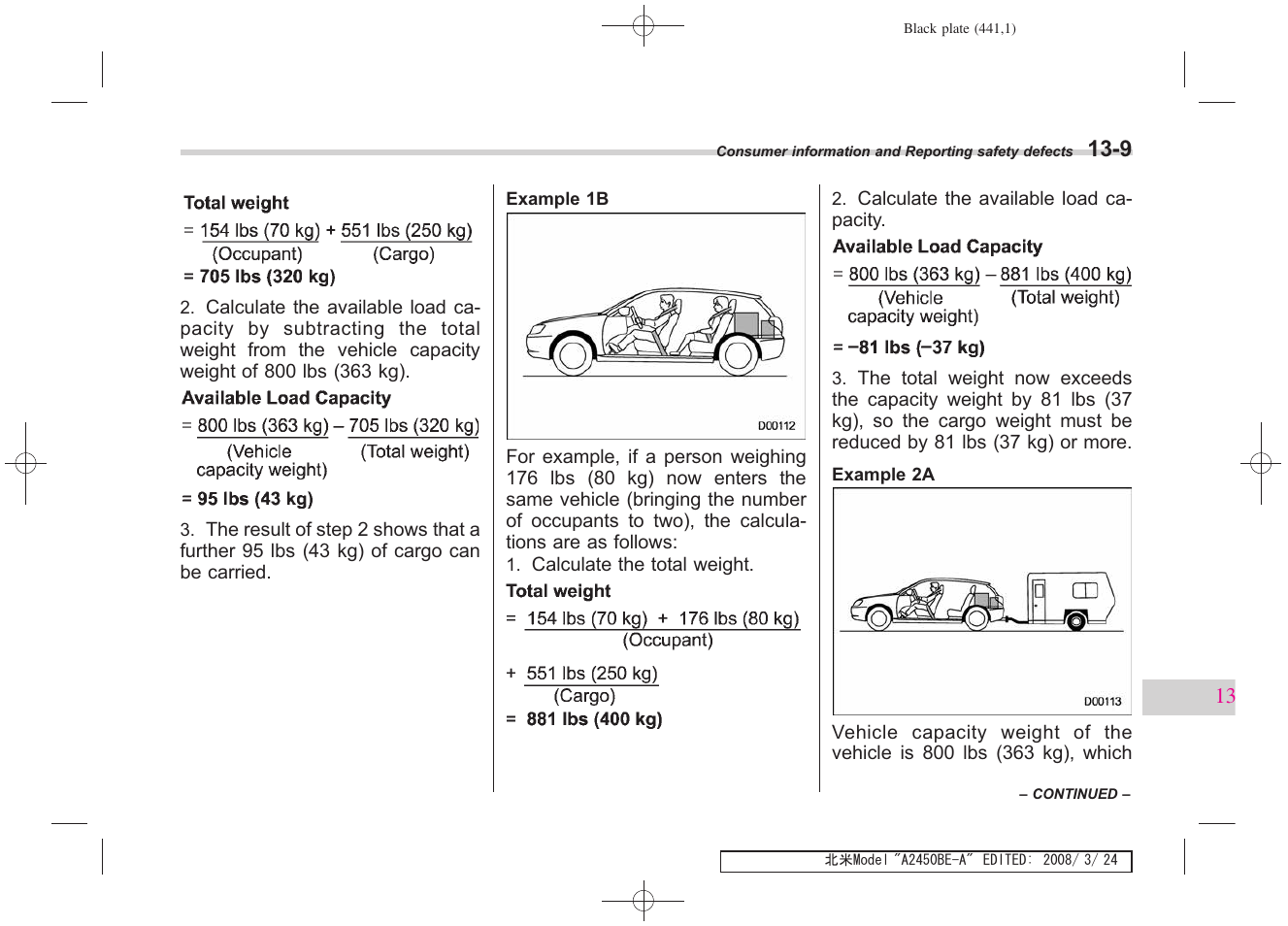 Subaru 2009 Legacy User Manual | Page 429 / 447