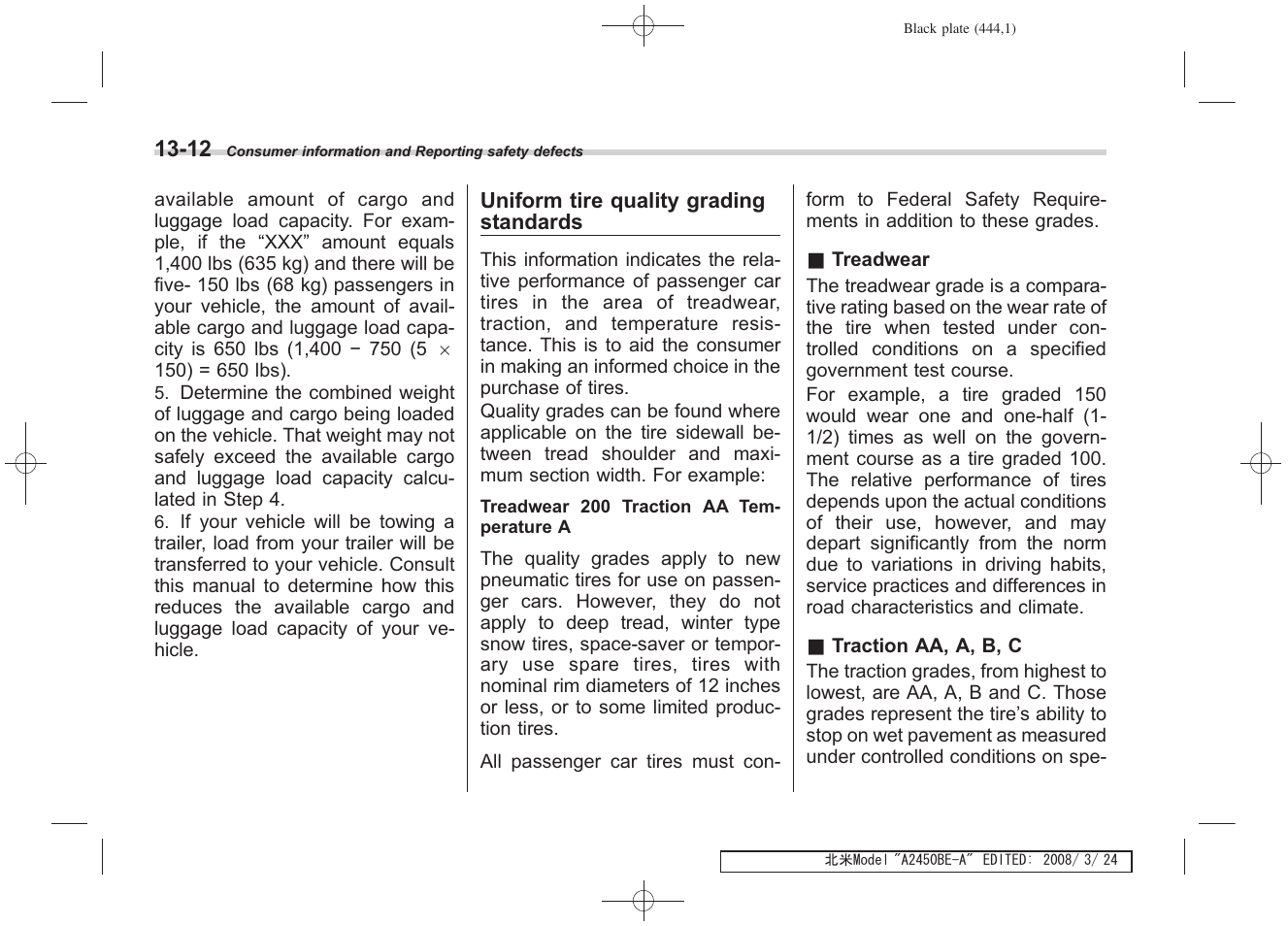 Subaru 2009 Legacy User Manual | Page 432 / 447