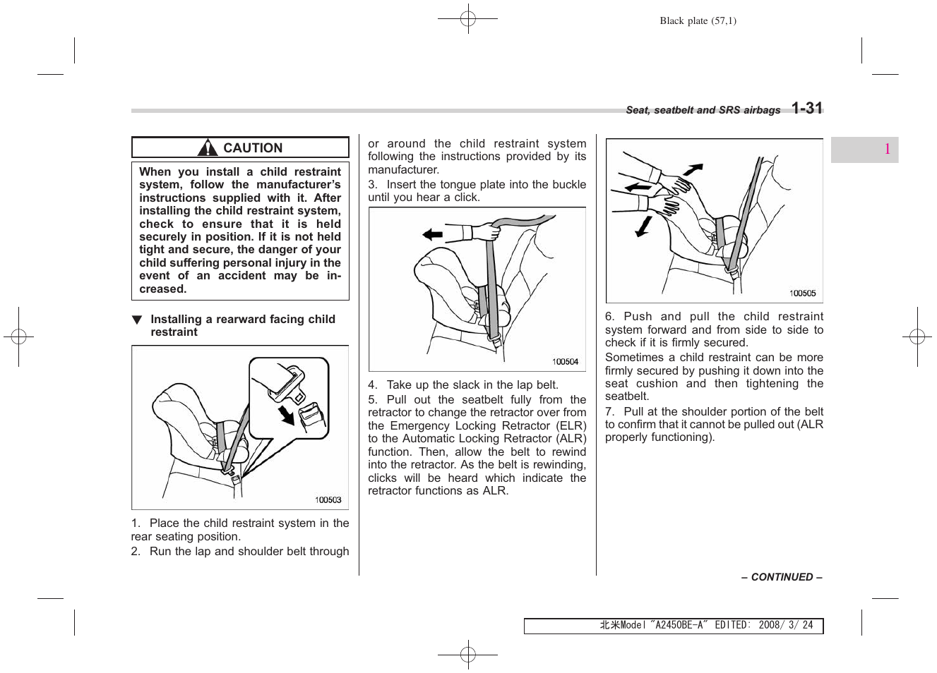 Subaru 2009 Legacy User Manual | Page 57 / 447