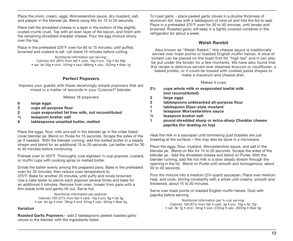 Cuisinart SB-5600 User Manual | Page 21 / 25