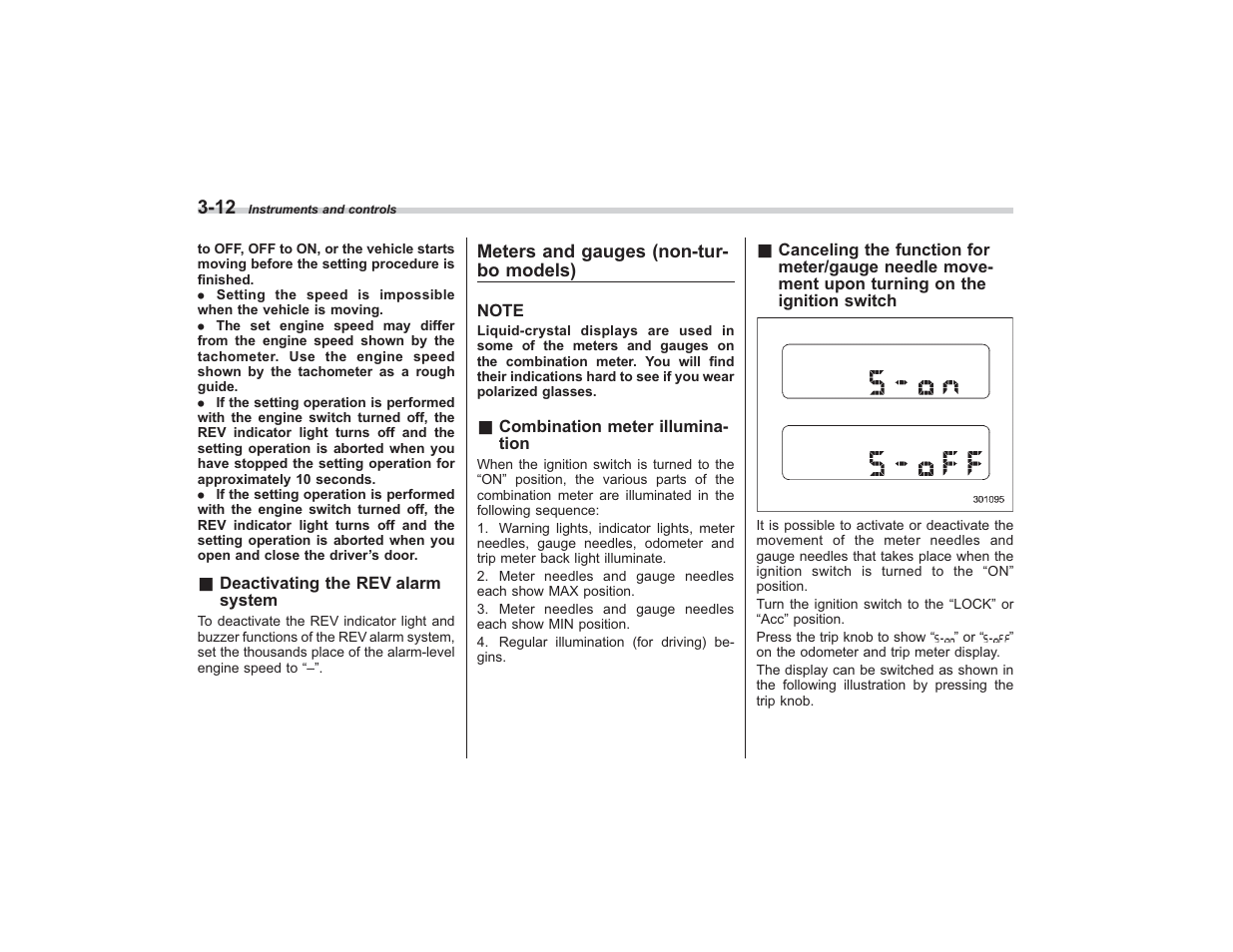 Subaru 2009 Impreza User Manual | Page 127 / 407