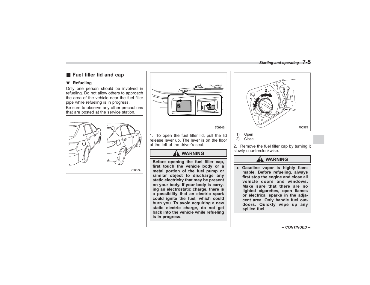 Subaru 2009 Impreza User Manual | Page 225 / 407