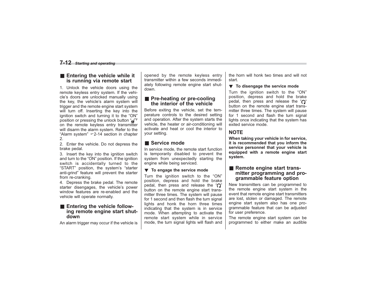 Subaru 2009 Impreza User Manual | Page 232 / 407