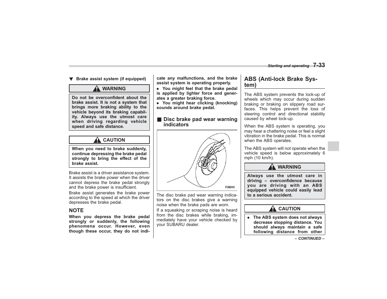 Subaru 2009 Impreza User Manual | Page 253 / 407