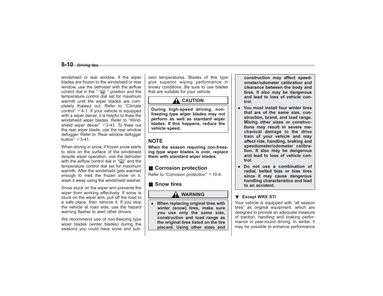 Subaru 2009 Impreza User Manual | Page 283 / 407