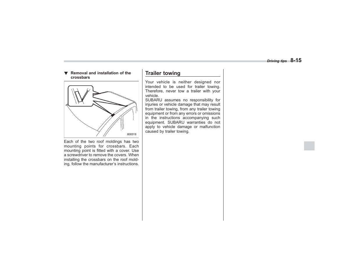 Subaru 2009 Impreza User Manual | Page 288 / 407